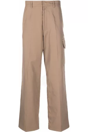 VALENTINO GARAVANI Pantalones chinos con bolsillo de parche