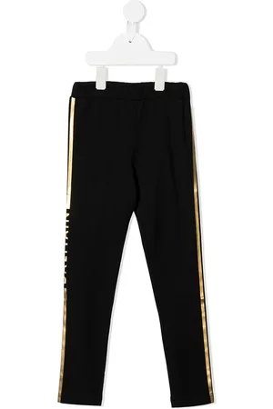 Balmain Leggins con franjas del logo