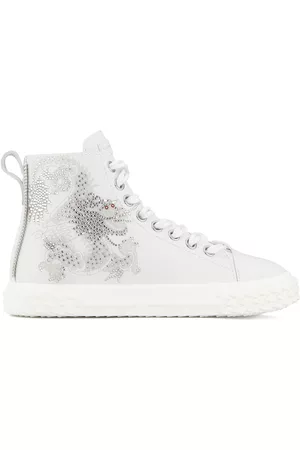 Giuseppe Zanotti Zapatillas altas con detalles de cristales