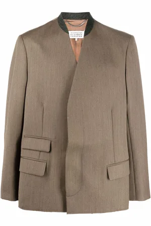 Maison Margiela Blazer con costura del logo