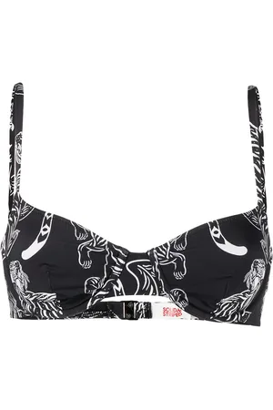 Solid Bikini The Eva con estampado de tigre