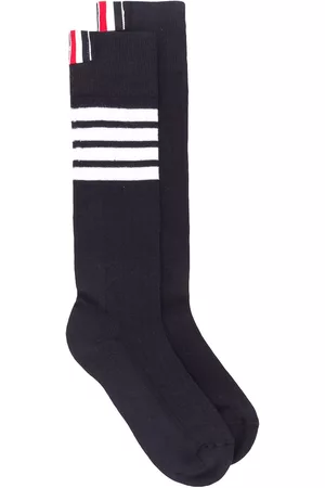 Thom Browne Calcetines largos con motivo 4-Bar