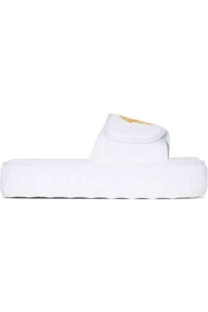 VERSACE Slippers Medusa Head con plataforma