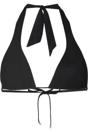 Dolce & Gabbana Top de bikini tipo triángulo con cuello halter