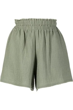 0711 Bermudas holgadas Wasabi