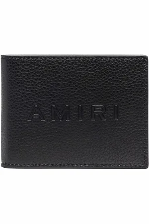 AMIRI Cartera con logo en relieve