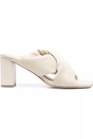 vic matiè Mules con tiras cruzadas