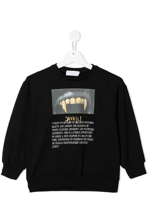 Roberto Cavalli Sudadera con motivo gráfico y logo