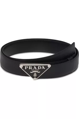 Prada Hombre Cinturones - Cinturón con logo triangular