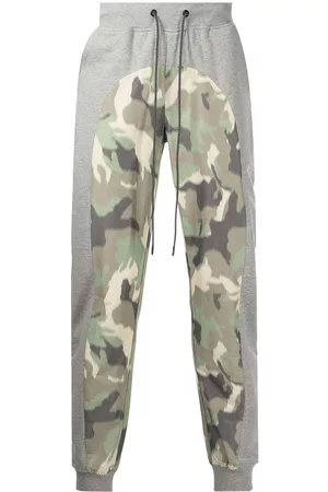 MOSTLY HEARD RARELY SEEN Pantalones de chándal con panel con motivo militar