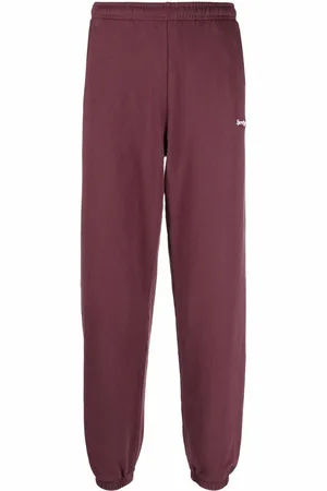 Sporty & Rich Pantalones de chándal con logo bordado