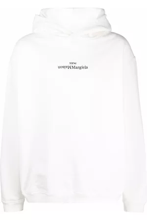 Maison Margiela Sudadera con capucha y logo bordado