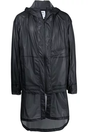 Y-3 Chaqueta con capucha y logo estampado