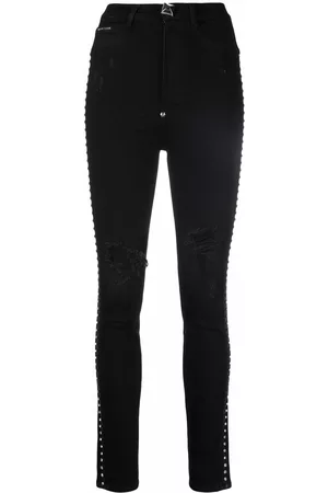 Philipp Plein Jeggins con detalles de cristal
