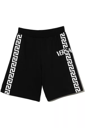 VERSACE Pantalones cortos de chándal con motivo Greca