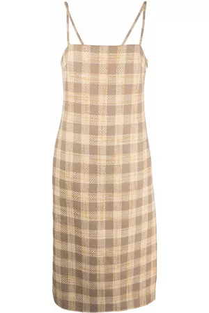 GIUSEPPE DI MORABITO Vestido midi a cuadros