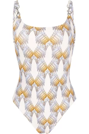Tory Burch Bañador con estampado gráfico