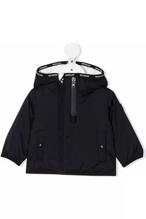 Moncler Chaqueta con media cremallera y capucha