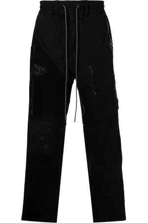 MOSTLY HEARD RARELY SEEN Pantalones rectos a paneles