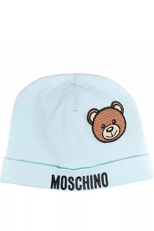 Moschino Gorro con logo Teddy Bear