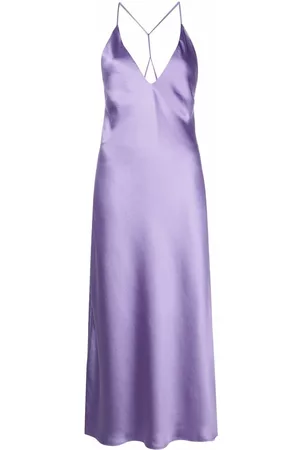 BLANCA Vestido con cuello en V