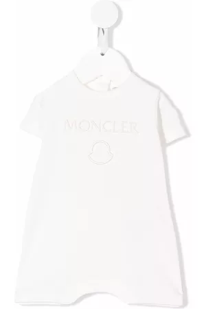 Moncler Pelele con logo bordado