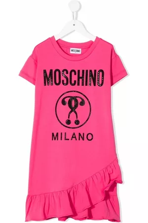 Moschino Vestido estilo camiseta con logo