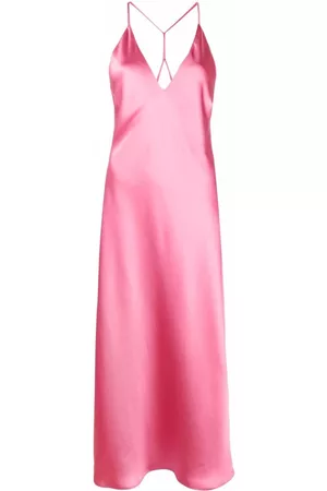 BLANCA Vestido con cuello en V