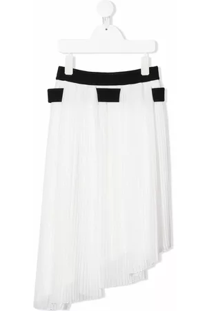 Givenchy Falda plisada de dos tonos