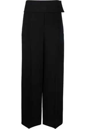 Jil Sander Pantalones anchos de talle alto