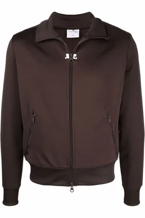 Courrèges Chaqueta bómber con parche del logo