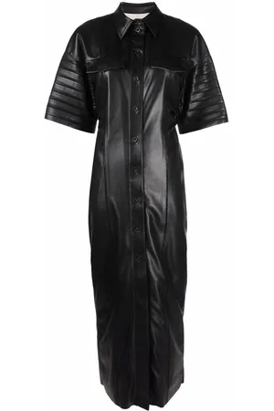 Nanushka Vestido camisero ajustado