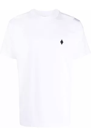 MARCELO BURLON Camiseta con logo Cross bordado