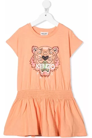 Kenzo Vestido con motivo Tiger Head