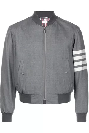 Thom Browne Chaqueta tipo blusón con motivo 4-Bar