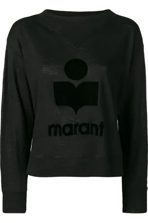 Marant Etoile Camiseta Kilsen con logo estampado