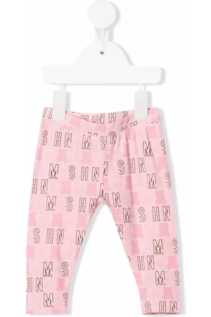 Moschino Leggins con logo estampado