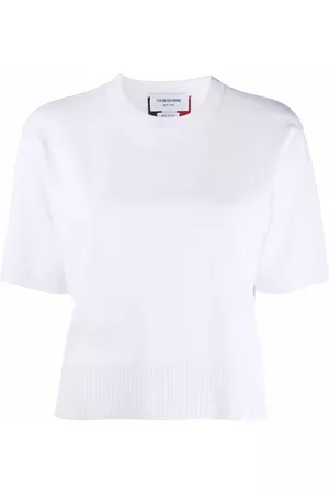 Thom Browne Top RWB de punto de intarsia