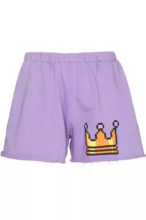 Natasha Zinko Shorts deportivos con estampado pixelado