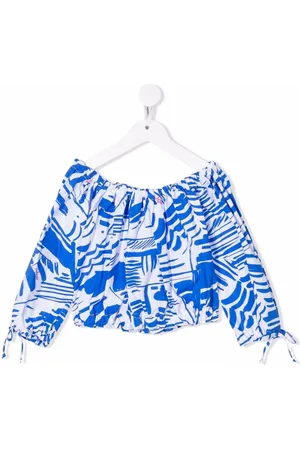 Msgm Top con estampado gráfico