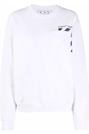 OFF-WHITE Sudadera con logo Marker y cuello redondo