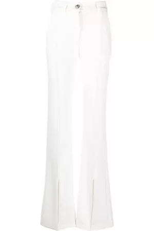 Philipp Plein Pantalones cady de talle alto