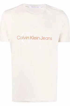 Calvin Klein Camiseta con cuello redondo y logo