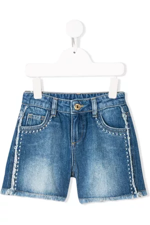 Twin-Set Pantalones vaqueros cortos con motivo de estrellas
