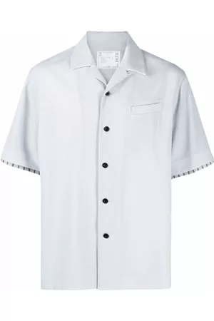SACAI Camisa de manga corta con capas