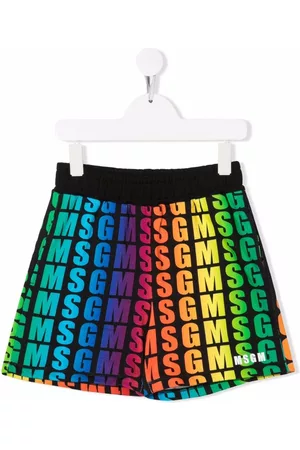 Msgm Pantalones cortos con logo estampado