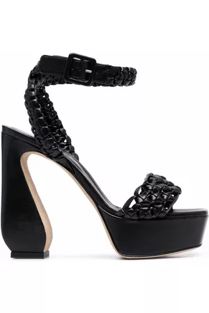 SI ROSSI Sandalias con detalle entretejido