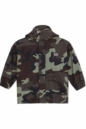Dolce & Gabbana Chaqueta con estampado militar