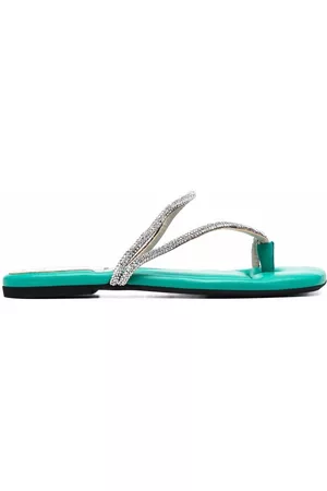 Nº21 Sandalias con tiras con detalles de cristal