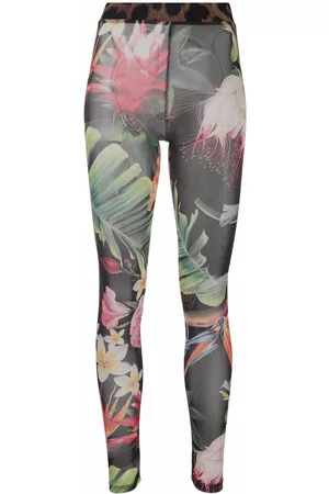 Philipp Plein Leggins con estampado floral